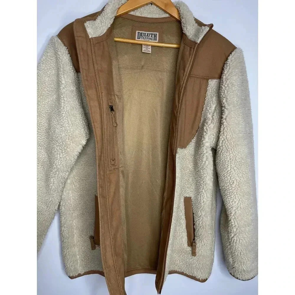 Duluth Trading Company Men’s Dukes Sherpa Jacket size M - Picture 7 of 10